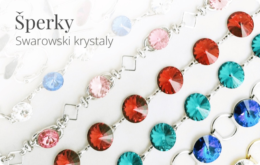 Šperky se Swarovski krystaly